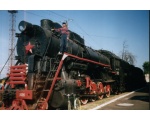 В 2003 г. на станцию Ртищево-1 своим ходом в составе ретро-поезда пришел паровоз Л-0026. Да так и остался.